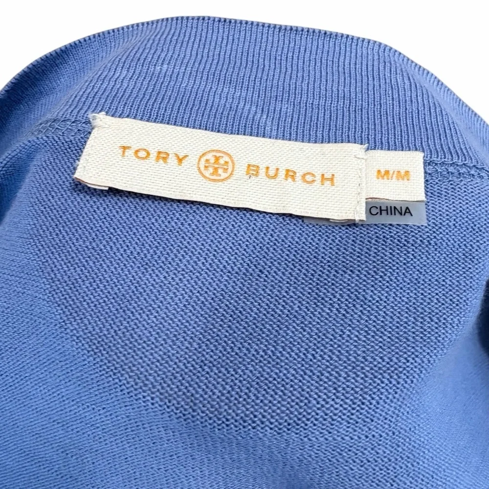 Tory Burch | Simone Cardigan | Periwinkle Blue| Medium